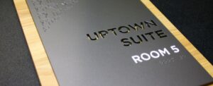 Learn more about braille on ADA signage and where to find our ADA resources and more here, courtesy of Park Place Signs.
