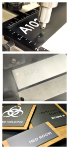 Examples of ADA signage at work